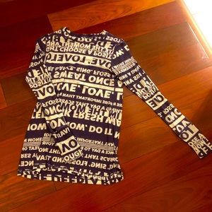 Vintage lululemon Athletica Purple Mantra Tee